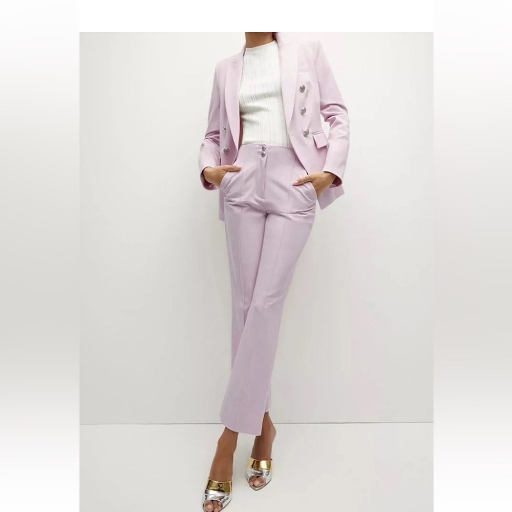 NEW Veronica Beard Kean pant in Barley Orchid Retail $428